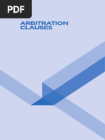 SIAC Arbitration Model Clause Guide | PDF