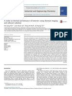 Thermal Performance of Batteries Using Infrared Imaging