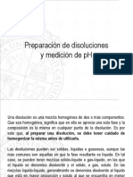 PREPARACIÓN DE DISOLUCIONES Y MEDICIÓN DE PH