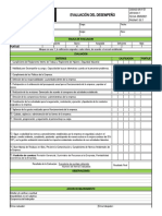 GR-F-01 EVALUACION DEL DESEMPEÑO