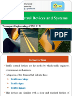 Debre Birhan University Civil Engineering Traffic Control Devices