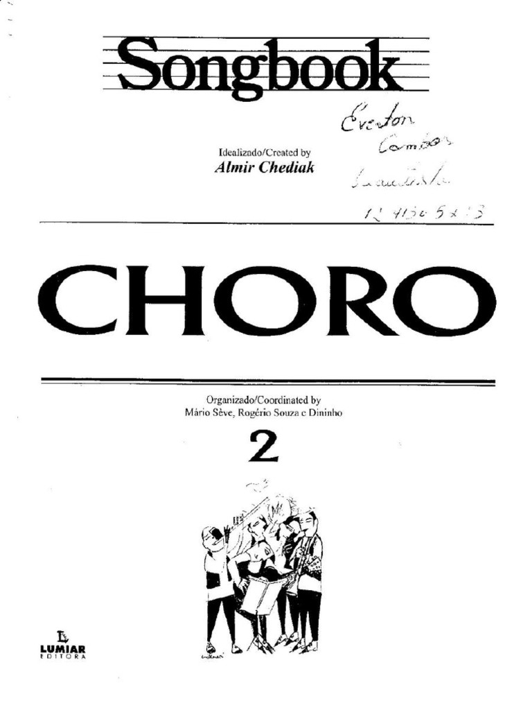 Songbook Choro Chediak Vol 2 3 PDF Free