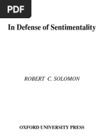 In Defense of Sentimentality (The Passionate Life) (2004)