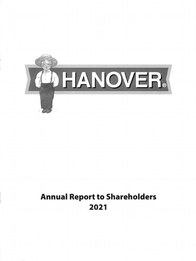 Hanover Foods Corp 2021 Annual Report PDF