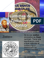 Láminas del Zodiaco de Johfra