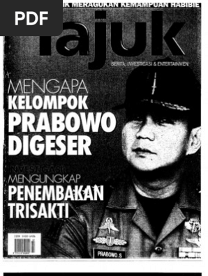 Jejak Prabowo