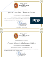 Certificados Paneles 2021