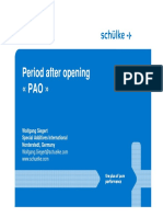 Period After Opening