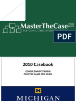 Qdoc - Tips Ross Casebook 2010 For Case Interview Practice Mas