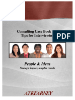 Consulting Case Book and Consulting Case Book and Tips For Interviewing Tips For Interviewing