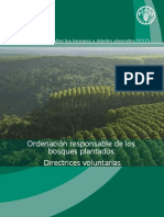 Ordenación Responsable de Los Bosques Plantados