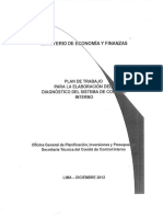 Plan Trabajo Elaboracion Diagnostico SCI MEF