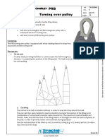 Technical PRB Sheet Turning Over Pulley: Ref.: Rev.