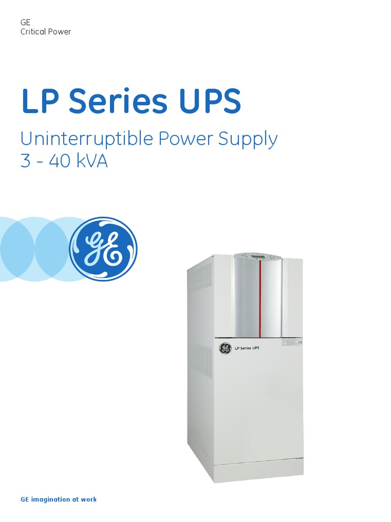 LP Series Brochure Gea d1016 GB Y15m02d11 MR | PDF | Server (Computing ...