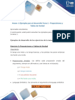 Anexo -1-Ejemplos Para El Desarrollo Tarea 1 - Proposiciones y Tablas de Verdad