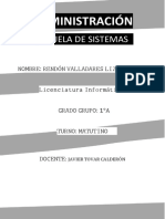 Escuela de Sistemas: Administración