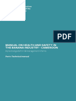 Manual On Health and Safety in The Banana Industry - Cameroon