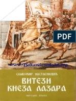 Славомир Настасијевић- Витезови Кнеза Лазара