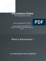 Information Rules: Technology Meet Economy