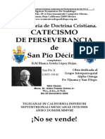 Catecismo de Perseverancia San Pio X (1835-1914)