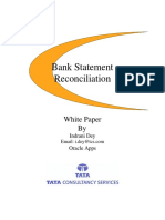 White Paper For Bank Statement Autoreconciliation Process