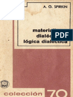 Materialismo Dialectico y Logica Dialectica 1