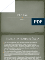 Platão e a Teoria da Reminiscência: o conhecimento vem antes da experiência