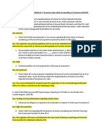 KYC/AML Compliance Module Erroneous Data