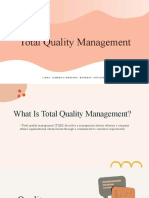TQM Explained: Total Quality Management Principles and Implementation