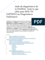 Guía y Listado de Diagnósticos de Enfermería NANDA