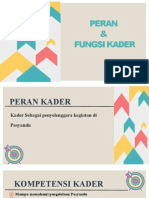 Peran & Fungsi Kader Indi