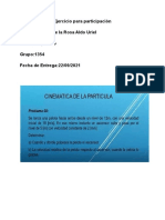 Problema de Cinematica y Dinamica