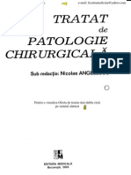Tratat de patologie chirurgicala --Nicolae Angelescu-- Vol I