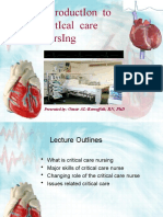 Introduction To Critical Care Nursing