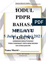 Modul PDPR BM Tahun 6 Minggu 22