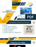 La Investigacion de Cientifica - Sesion 2