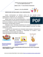 Atividades On Line - 1º. Ano Do Ensino Fundamental: Acesse Nosso Facebook Oficial EMEB Dr. Mário Santalúcia: 1