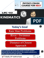 Kinematics Lect 03 Notes - KINEMATICS 03 UMEEDNotesHalf