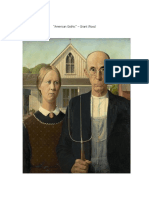 Francis Soriano "American Gothic" - Grant Wood