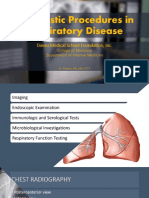 Diagnostic Procedures in Respiratory Disease - Dr. Platero 2021