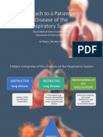 Approach To A Patient With Respiratory Disease - Dr. Platero 2021