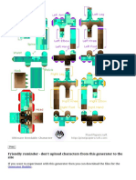 Minecraft Character Bendable Papercraft Generator