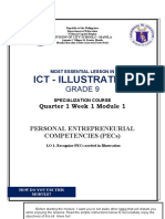 ICT Illustration Module Teaches Personal Entrepreneurial Competencies