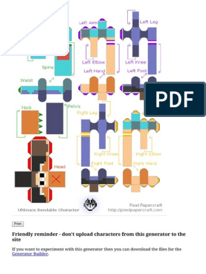 Pixel Papercraft - Generators