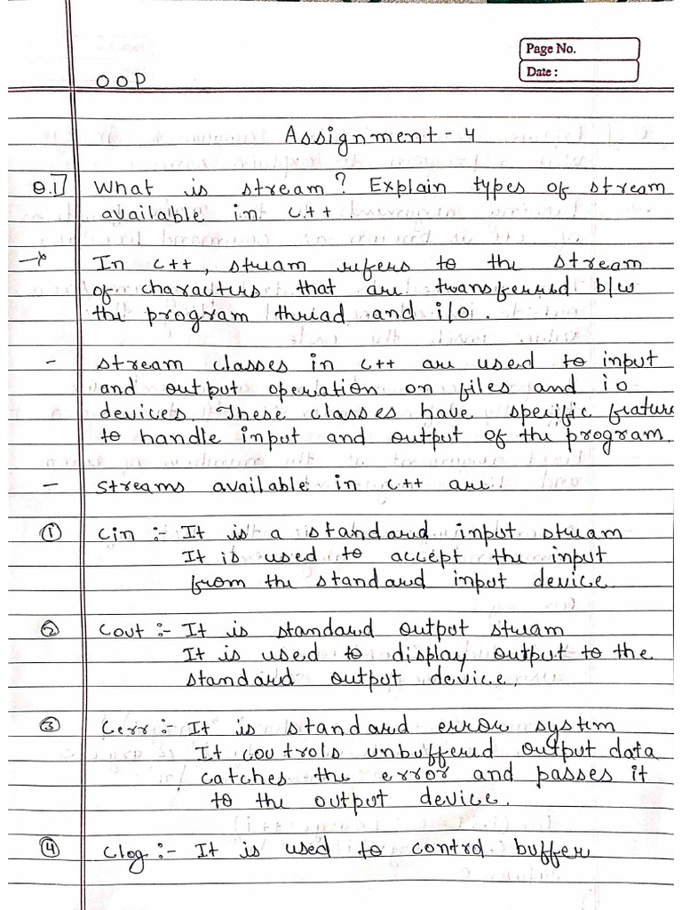 Oop Assignment 4 | PDF