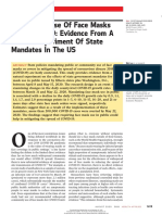 Community Use of Face Masks and COVID-19: Evidence From A Natural Experiment of State Mandates in The US