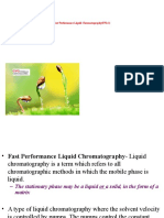 Fast Performance Liquid Chromatography (FPLC)