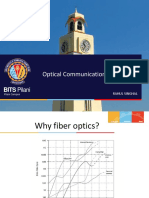 Optical Communication: Basics: BITS Pilani