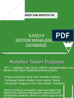 Bagian 2 - Konsep Dan Arsitektur Database