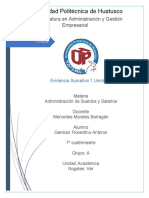 Administracion de Sueldos y Salarios German Florentino Antonio